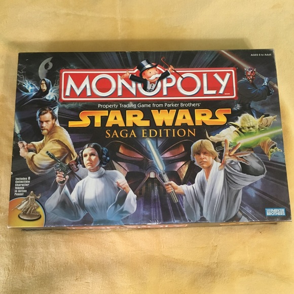 Parker Brothers Other - Monopoly Star Wars Saga Edition board game
